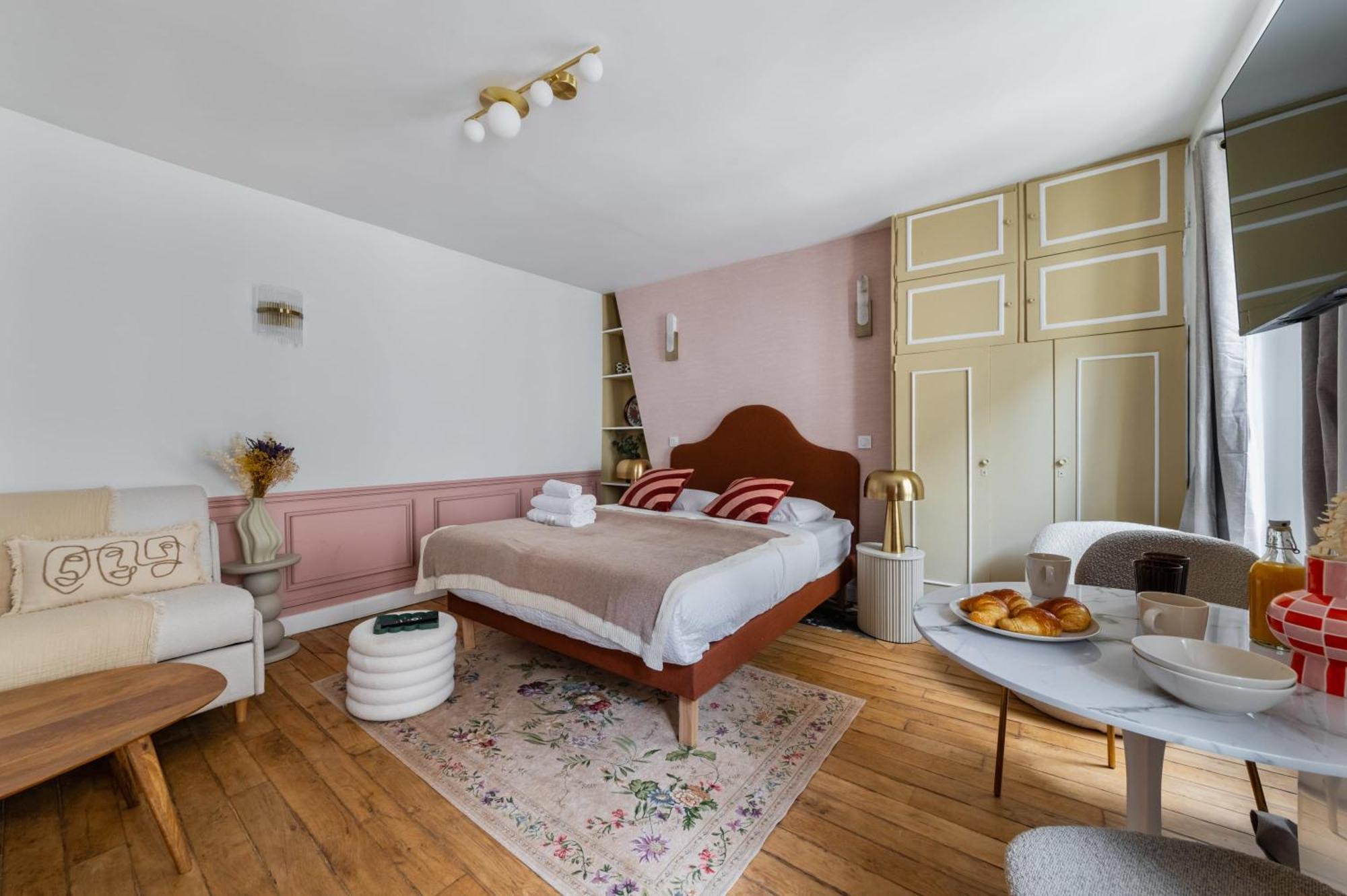 Grand Studio Refait A Neuf Paris 16 - 4P - Flat-Guest Eksteriør bilde